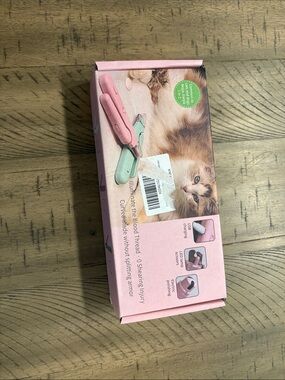 593 White Pet Grooming Hair Trimmer Kit